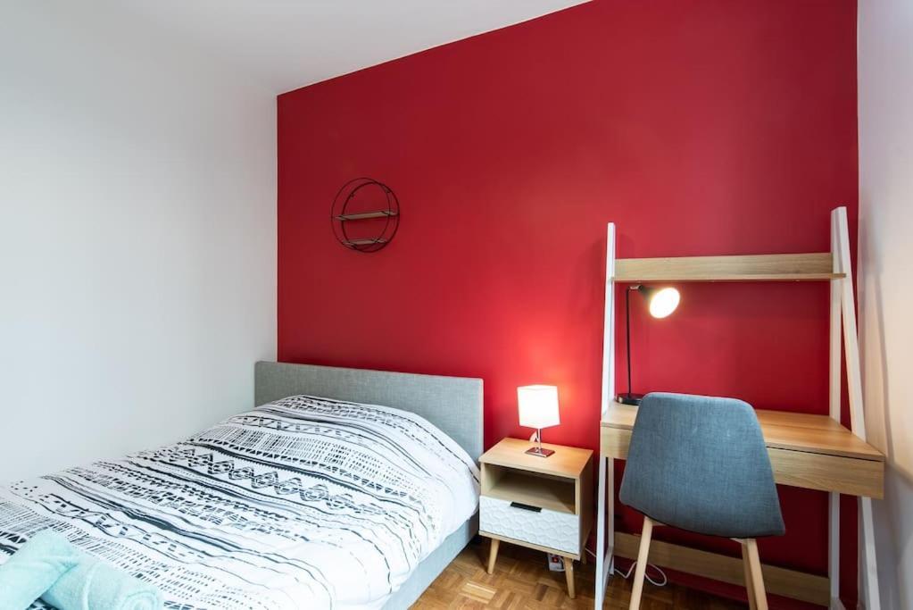 Appartement Renove Pour 6 Avec Parking Villeurbanne Buitenkant foto