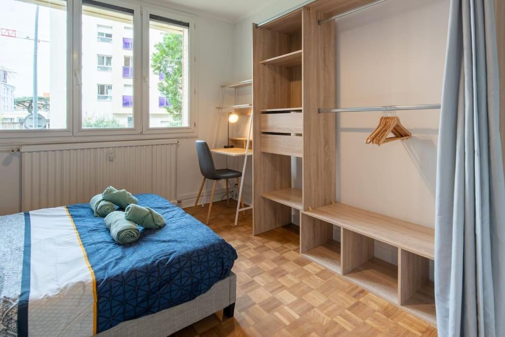 Appartement Renove Pour 6 Avec Parking Villeurbanne Buitenkant foto