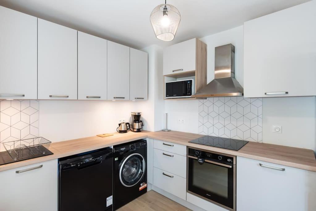 Appartement Renove Pour 6 Avec Parking Villeurbanne Buitenkant foto